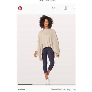 Lululemon Forward Flow Cape